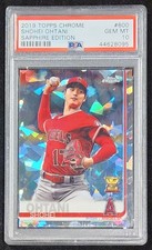 2019 Topps Chrome Sapphire Edition #600 Shohei Ohtani PSA 10 Gem Mint