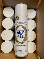 Zep 40 LV Non-Streaking Cleaner Aerosol - 18 oz (Case of 12) 322901