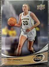 2025 World of Sports Volume 2 Alyssa Crockett - Michigan Wolverines #177 base