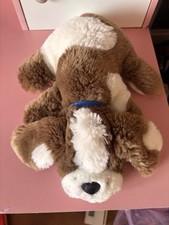 Pound Puppy Yappies Brown Vintage Plush - Hornby Hobbies Ltd 1984 - 32cm