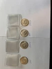 Franklin Half Dollars, Uncirculated Qty. 4 Coins, 1949,1949s,1950,1951d