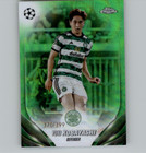Yuki Kobayashi 2023-24 Topps Chrome UEFA Club Competitions Neon Green Wave /399