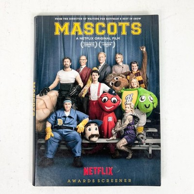 MASCOTS UBER-RARE NETFLIX Fyc DVD 2016 Christopher Guest Zach Woods Parker Posey