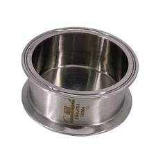 HFS(R) 304 Stainless Steel 4" Tri-clamp Splatter Platter Height 2"