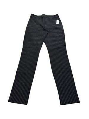 Old Navy Pants Women s Size 4 Tall Black Striped High Rise Pixie Skinny New