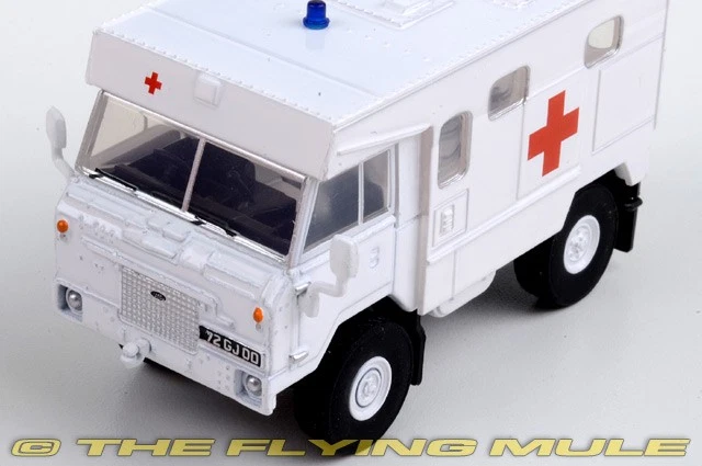 Ambulancia Oxford Diecast 1:76 Land Rover 101FC Ejército Británico Foto 3 de 4