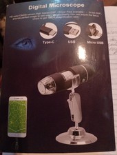 Digital Microscope 1000X USB 8 LED Magnifier Soldering /coins Inspection Camera