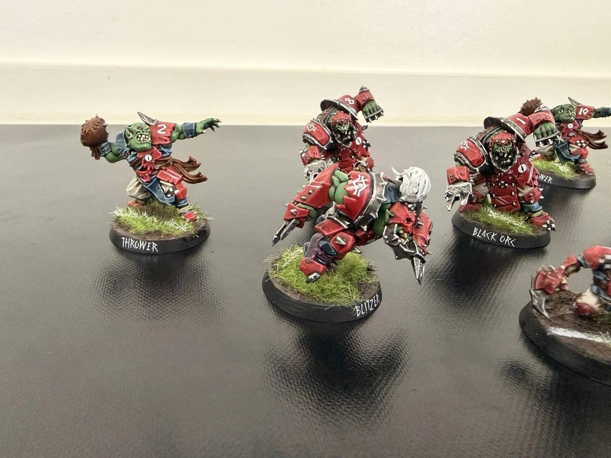 Blood Bowl Orc Team - Pro Painted & Ready to Play Season 3