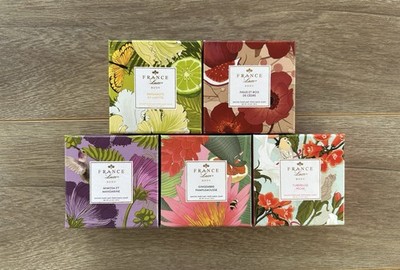 France Luxe Body Perfumed Bar Soap 4.4oz Lot Of 5 New