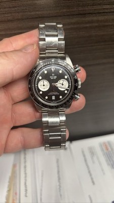 Tudor Black Bay Chrono 79360N 41mm Reverse Panda Dial Steel Bracelet Watch (2021
