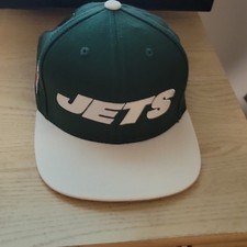 Reebok NFL New York Jets Green White Hat Official Team Football Apparel