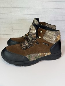 Herman Survivors Men\'s Mid Waterproof Hunting Boots Camo Brown Size 10.5W NWT Herman Survivors Leather Waterproof Camo | Mercari main image 4