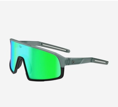 New Bollé Striver Hunter Green Frost JadeGreen Mirror Sunglass Cycling BS165001