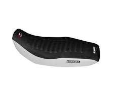 FMX Black & White HF Seat Cover for Honda XR 150L - FREE SHIPMENT INCLUDED