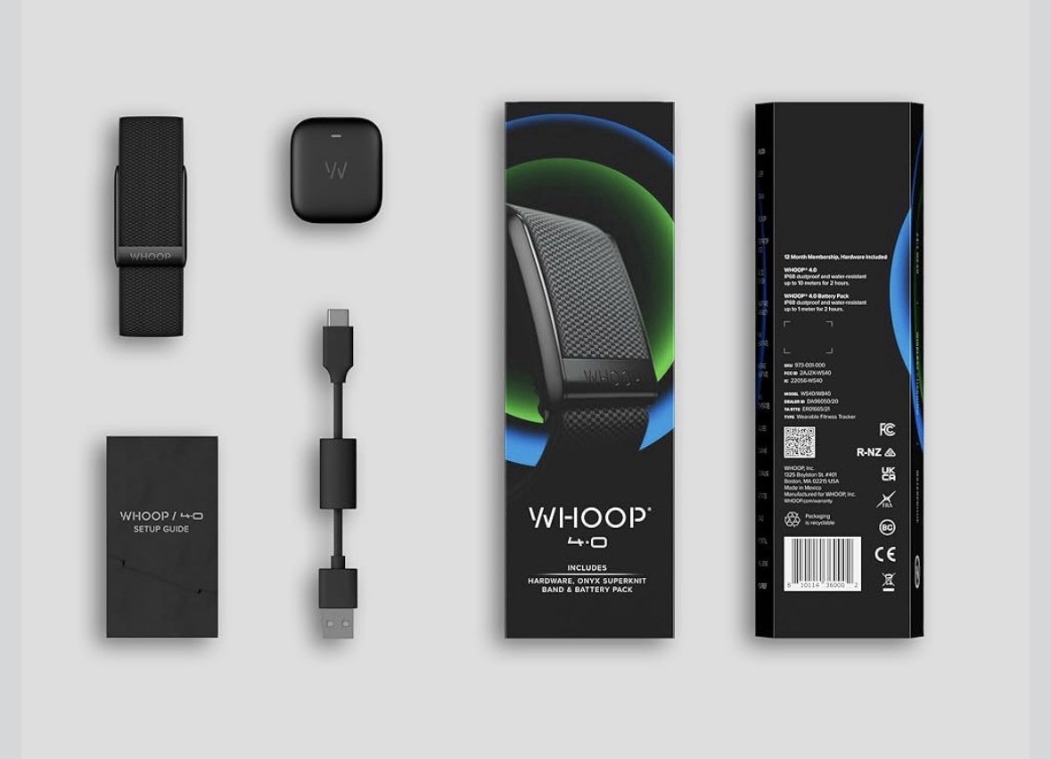 Bracelet Connecté WHOOP 4.0 – Suivi Fitness Et Santé (neuf, Authentique)
