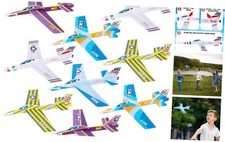 24 Pack Glider Fighter Jets 3D Puzzle Set - 7 Inch - Various Jet Design Schemes