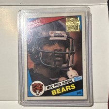 1984 Topps Walter Payton #228 NFC Pro Bowl Chicago Bears Football Card