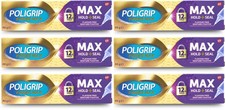 Poligrip Max Hold Seal 40 g X 6 Denture Fixative Power Max