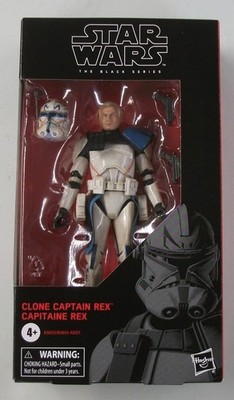 Clone Captain Rex Star Wars The Black Series #59 Clone Wars 6''