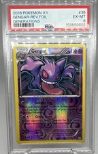 POKÉMON GENGAR XY GENERATIONS REVERSE HOLO RARE #35/83 PSA 6 on eBay