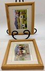 Two Small Scottish Farm Wood Framed Prints By Thomas Joseph, Irish Artist.  — photo 4