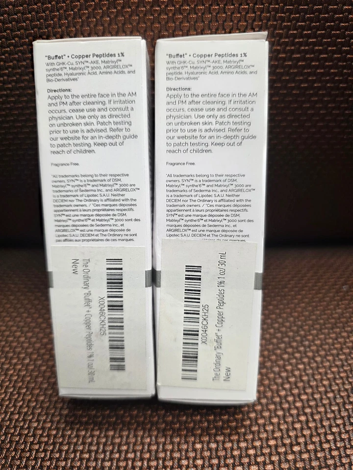 Sérum The Ordinary “Buffet + Copper Peptides 1%” – 2 × 1 fl oz – Antienvelhecimento - Imagem 4 de 4