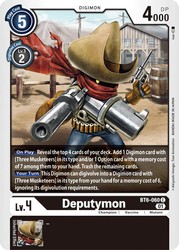 Deputymon BT6-060 Double Diamond Common