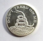 Boston Tea Party Half Troy Oz Ounce .999 Silver Art Bar Round