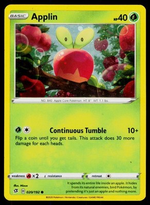 Applin - (Cosmos Holo) Promo Blister Exclusives 020/192 MP