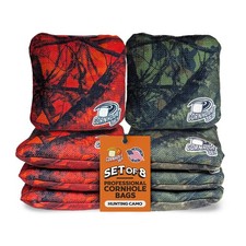 Themed Cornhole Bags - 6"x6" All Regulation 6"x6", Hunt Camo