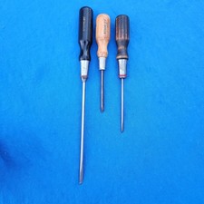 Lot of 3 STANLEY Vintage Screwdrivers Slot: #...