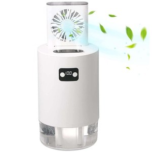 Portable Desk Fan Water Ice Cooler Mini Small