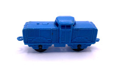 &Uuml;-Ei &Uuml;berraschungsei Spielzeug Eisenbahn Diesellokomotive blau 7 cm L&auml;nge