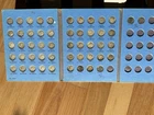 1946 - 1964 Roosevelt Silver Dimes. 48 Coins. Over 3.4 Troy Ounces of Silver