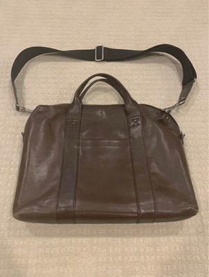 Jack Spade Messenger Bag Brown Leather
