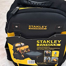 Stanley FATMAX Tool Backpack Fabric Waterproof Base Black/Yellow 36x21x46cm