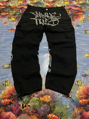 LGB If Six Was Nine Vibe Japanese Style Streetwear 90S Y2K  Minus Two  Pants Men