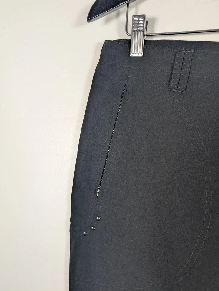 Pantalones Jamie Sadock para mujer 14 negros elásticos pierna recta golf ligeros nailon Foto 2 de 4