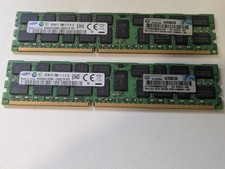 HP Samsung 32GB 2x 16GB 2Rx4 PC3-12800R DDR3-1600 ECC Server RAM USED