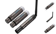 JERRAY 3Pcs Wireless DMX Dfi DJ 2.4G 2 Receivers 1 Transmitter No Delay