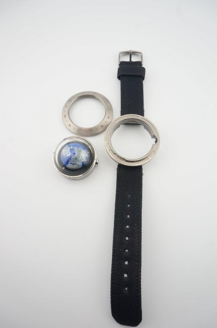 Seiko WN-1 Earth Watch Think The Earth Titanium Japan Rare Limited