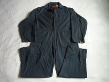 Coveralls Men's Size XL Regular 42" Waist Dark Navy Blue Work Uniform Overalls