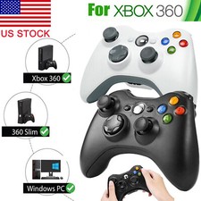 XBOX 360 Black Wireless Controller For Micros...