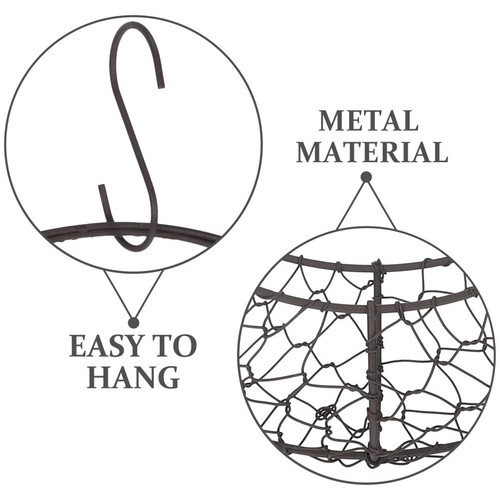 xmas wreath frames Christmas Wreath Frame Plant Holder Moon Wreath Frame - Bild 8 von 11