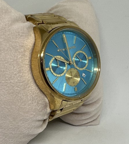 Michael Kors Bailey MK5910 Women's Gold Stainless Steel Analog Dial Watch HME444 - Picture 4 of 11