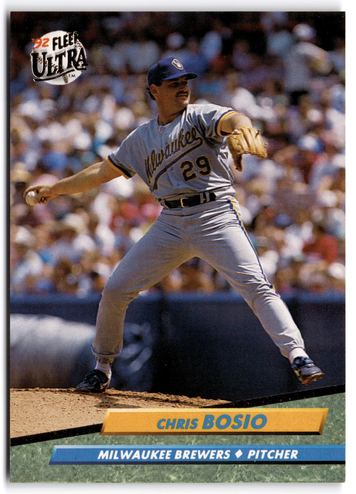 1992 Ultra #379 Chris Bosio
