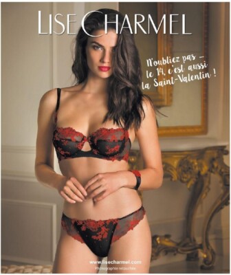 VINTAGE Lise Charmel ORCHIDEE 85 32 70 2 B Bra & 2 10 S  Sangria