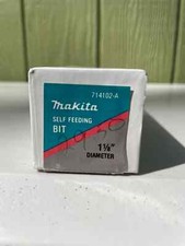 NEW Makita 1-1/8" Self Feeding Drill Bit 714102-A MADE IN USA NOS