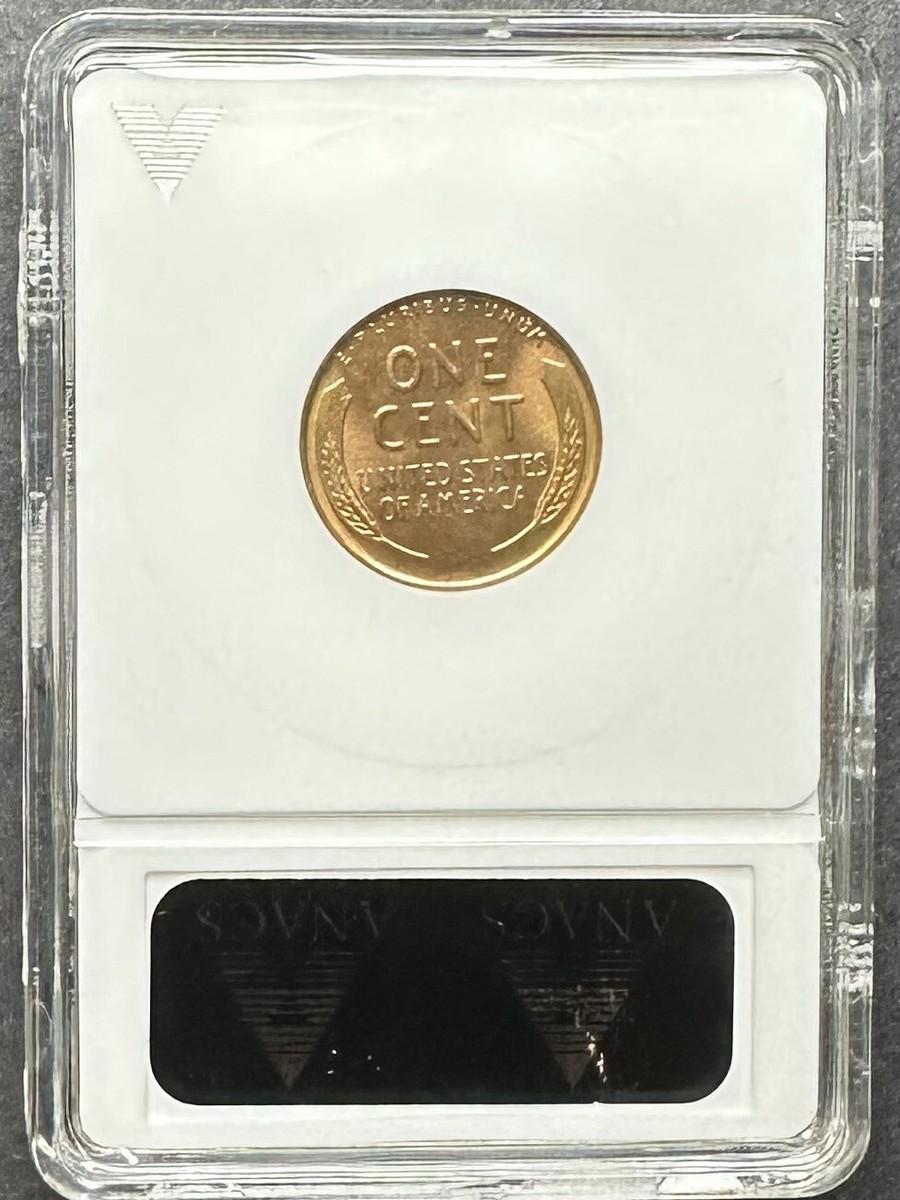 1938-S/S/S Wheat Cent FS-016.5 (FS-502) RPM-2 ANACS MS-64 RD, $5