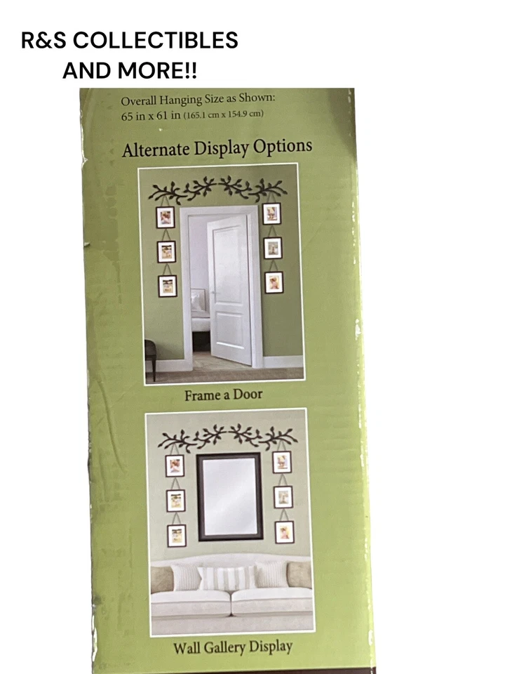 Conjunto de quadro e videira Wall Solutions, conjunto de 10 peças - Imagem 3 de 4